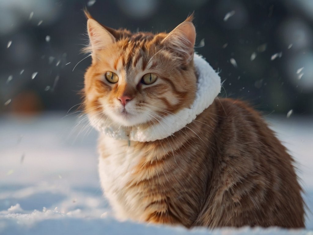 cat care in winter